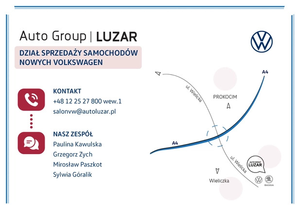 Volkswagen T-Cross cena 112300 przebieg: 1800, rok produkcji 2023 z Wieliczka małe 56